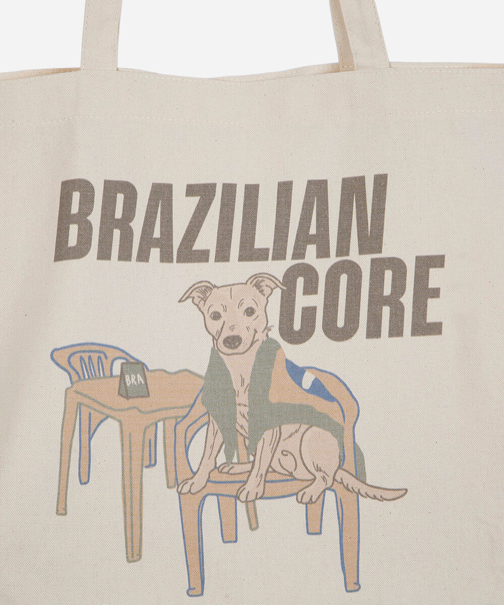 bolsa ecobag de algodão brazilian core colorida