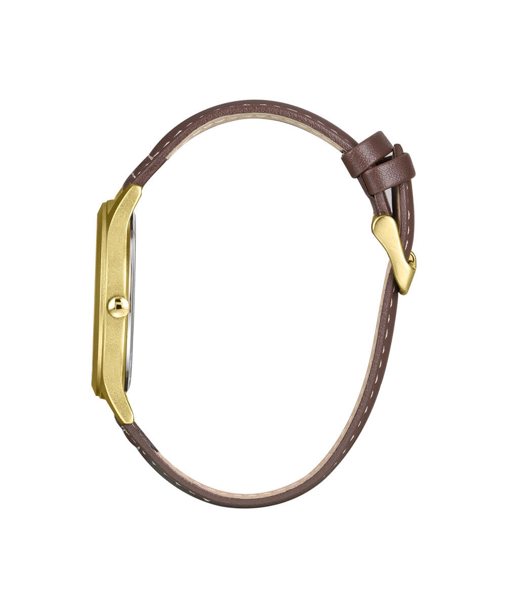 kit relógio masculino lince analógico mrch309l42 kahhp2ny dourado
