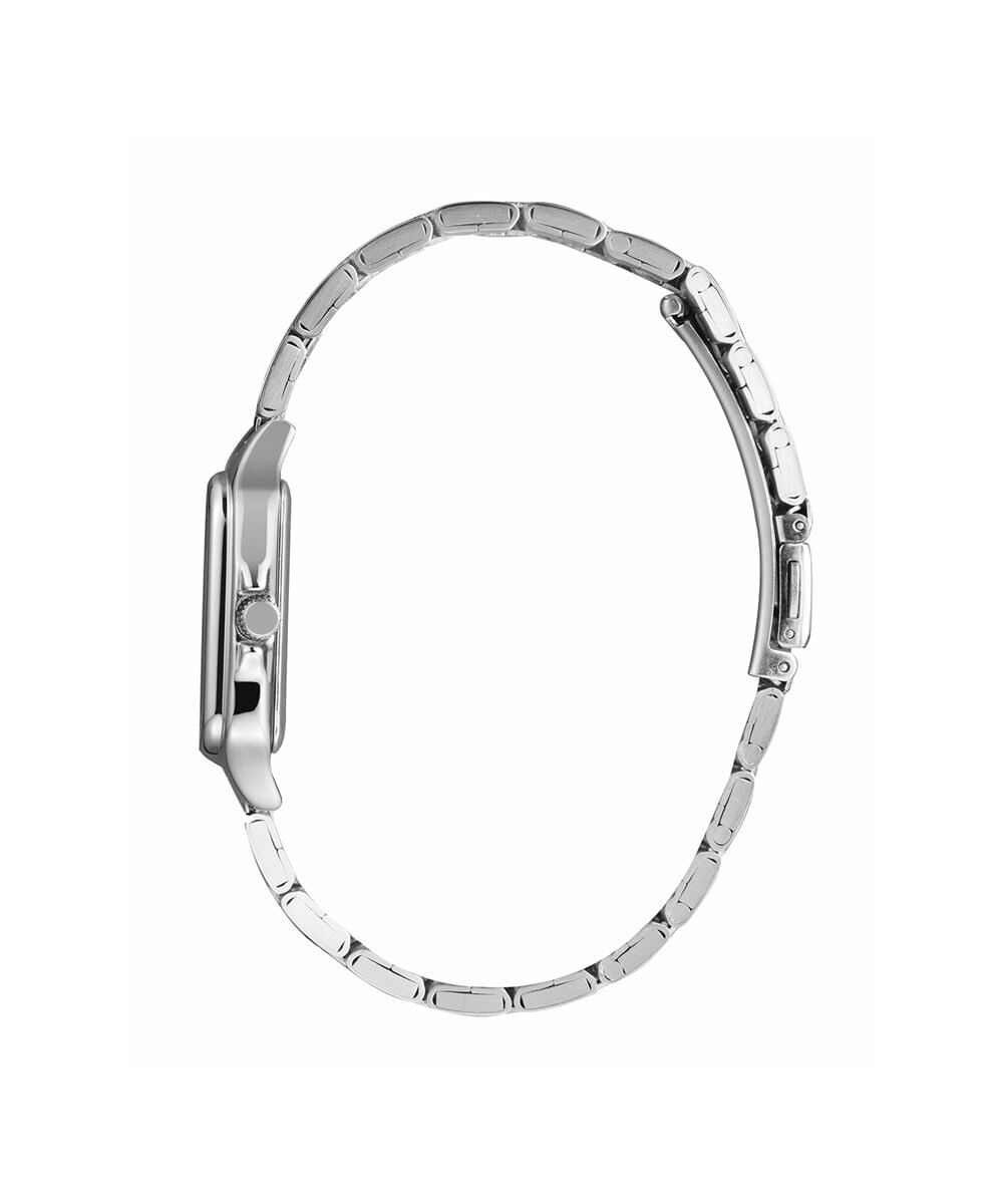 kit relógio feminino lince analógico lqmm046l30 kah7s2sx prateado