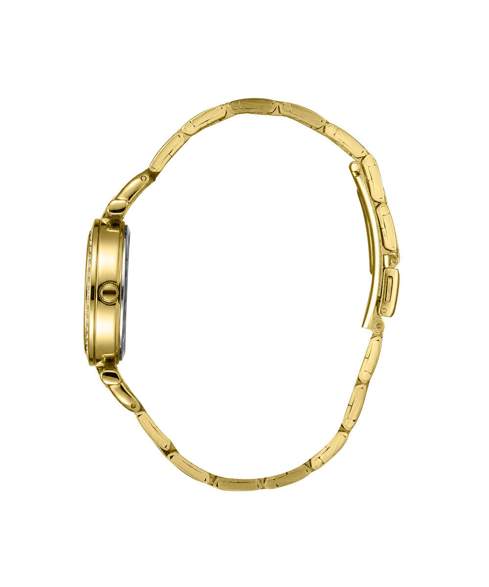 kit relógio feminino lince analógico lrgm081l30 kah6s2kx dourado
