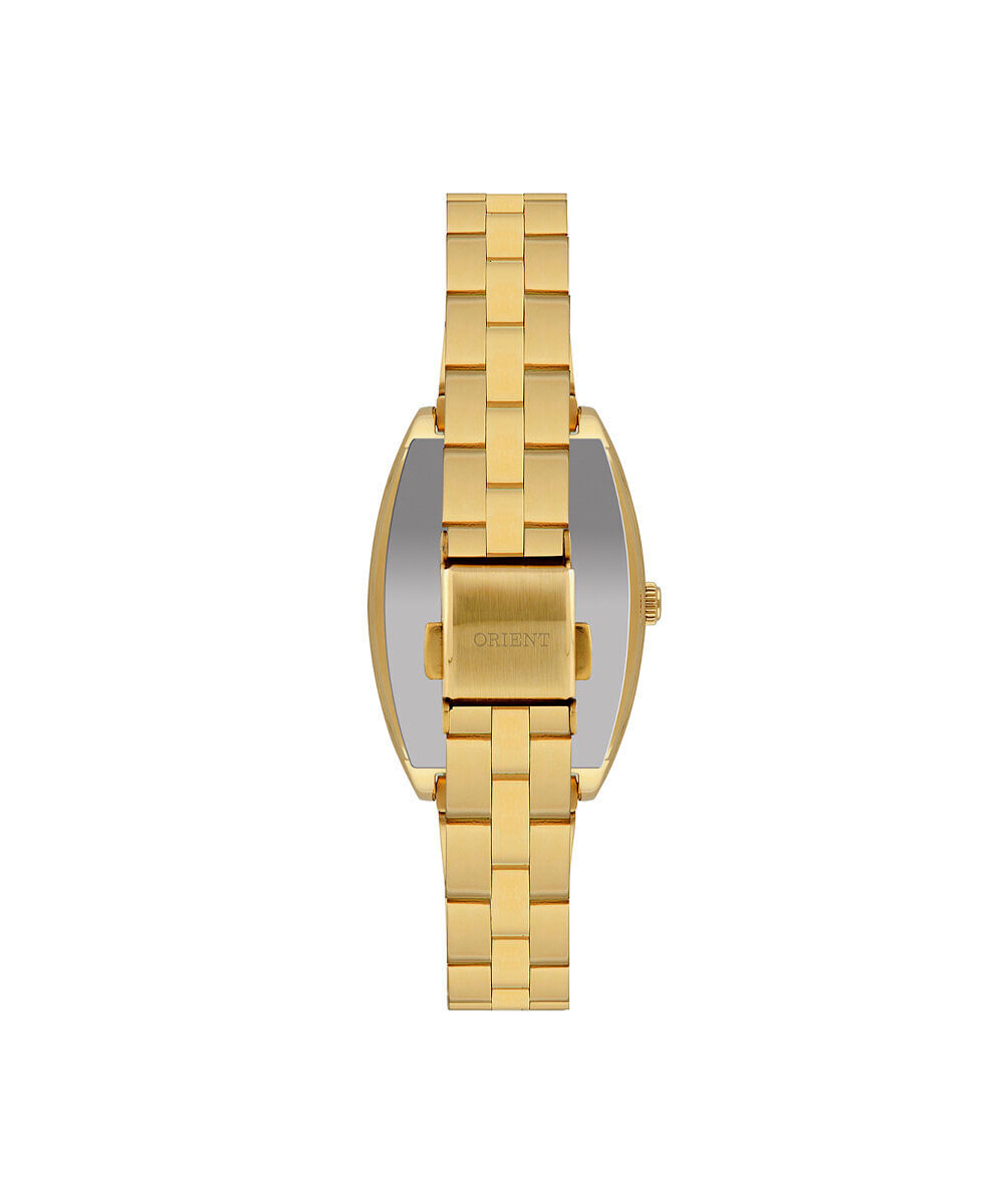 relógio feminino orient analógico lgss0075 c3kx dourado