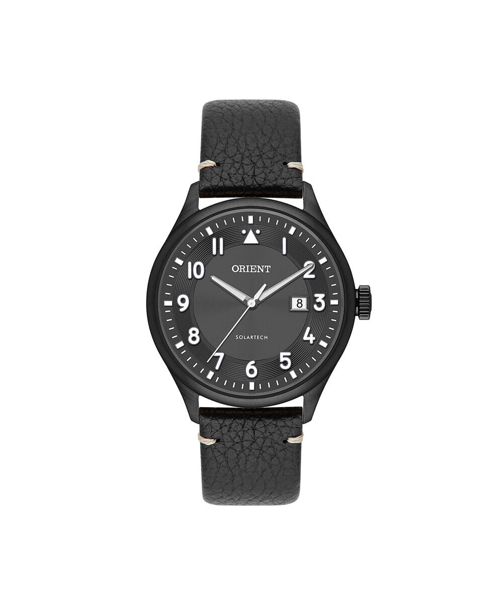 relógio masculino orient analógico calendário mpsc1017 g2px preto