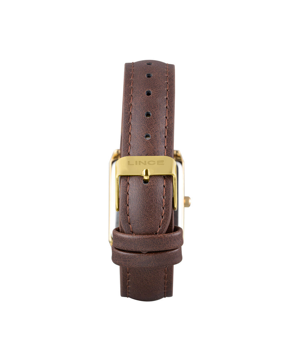 kit relógio feminino lince analógico lqc4823l25 ka8sb2nx dourado