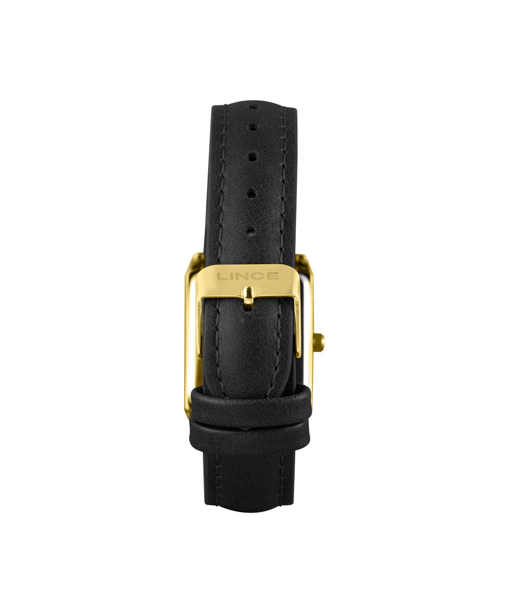 kit relógio feminino lince analógico lqc4823l25 ka8uc2px dourado