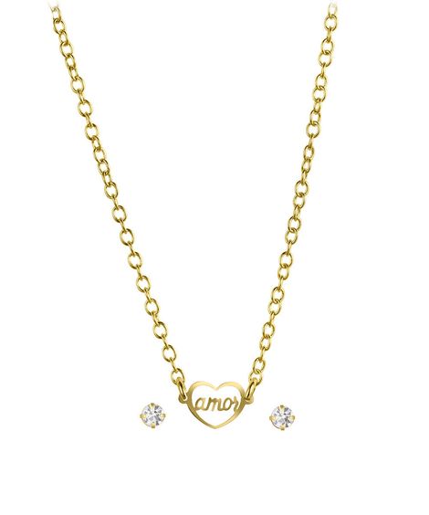 kit relógio feminino lince analógico lrgh005l25 kaftc2kx dourado