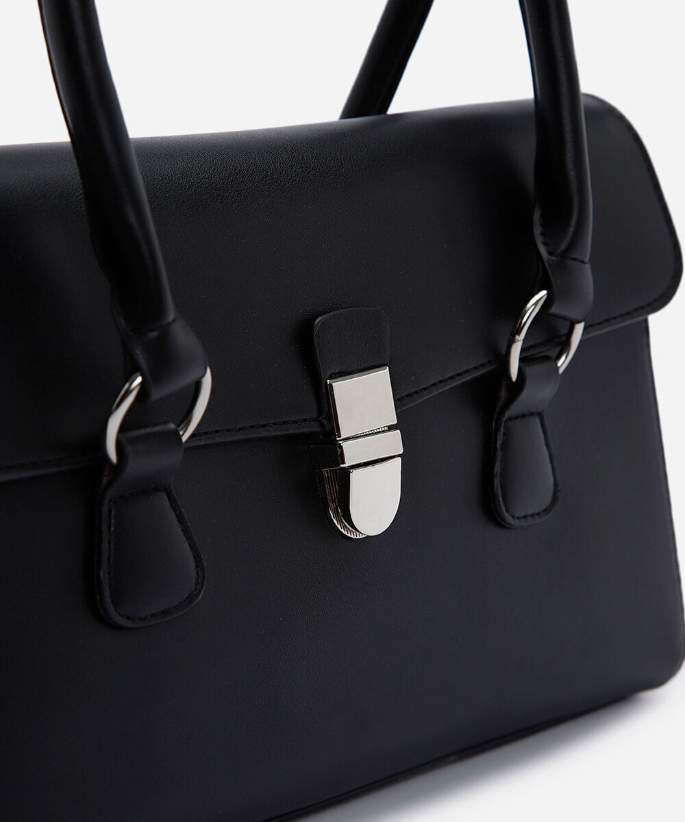 bolsa tote mini preto