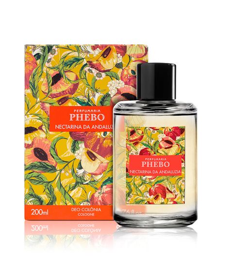perfume unissex phebo colônia nectarina da andaluzia 200ml