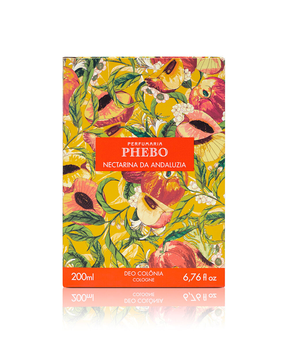 perfume unissex phebo colônia nectarina da andaluzia 200ml