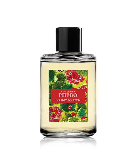 perfume unissex phebo colônia gerânio bourbon 200ml
