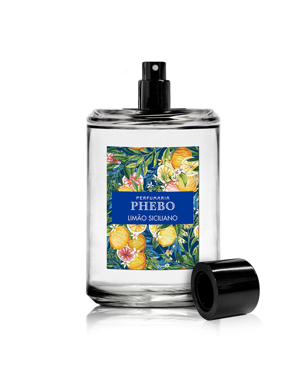 perfume unissex phebo colônia limão siciliano 200ml