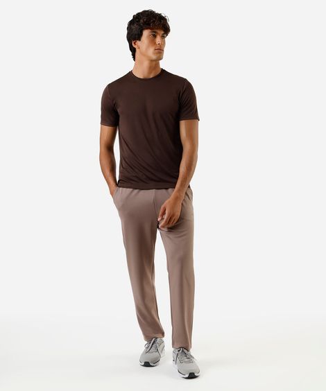 calça jogger masculina esportiva marrom