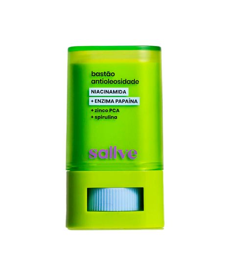 bastão sallve de tratamento antioleosidade com niacinamida 15g