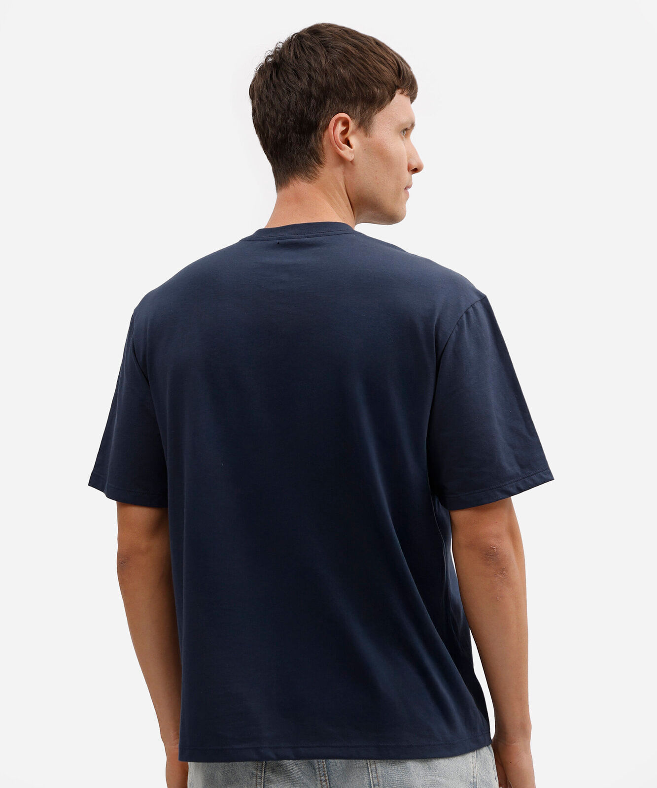 camiseta masculina de algodão manga curta superman azul