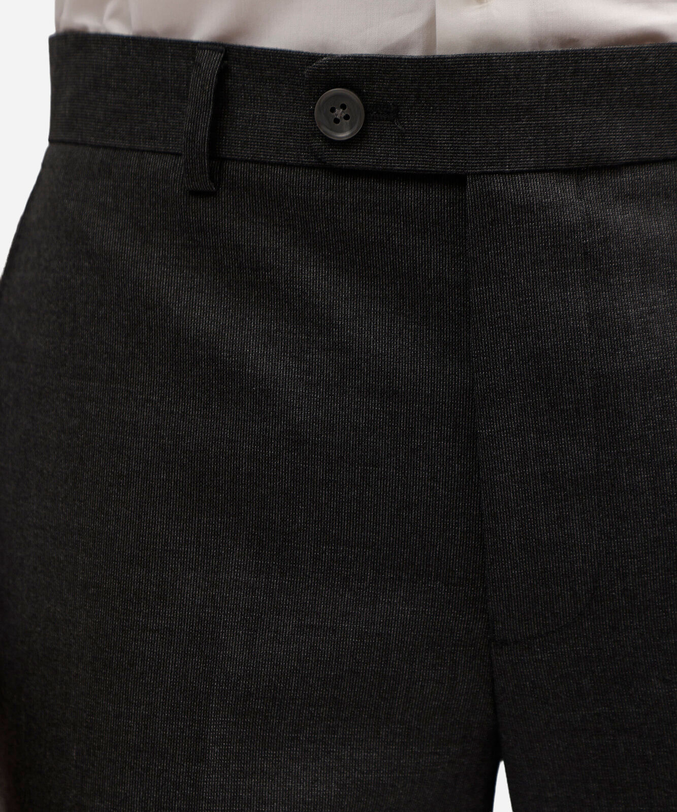 calça slim masculina de alfaiataria cinza