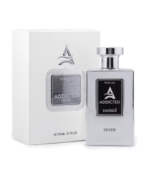 perfume masculino hamidi eau de parfum addicted silver 120ml