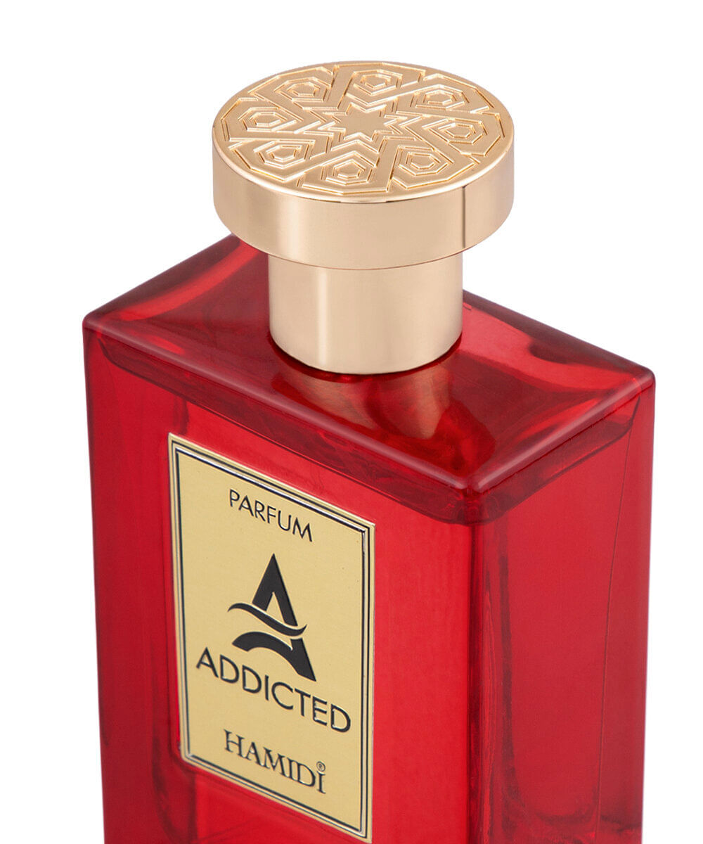 perfume feminino hamidi eau de parfum addicted divine red 120ml