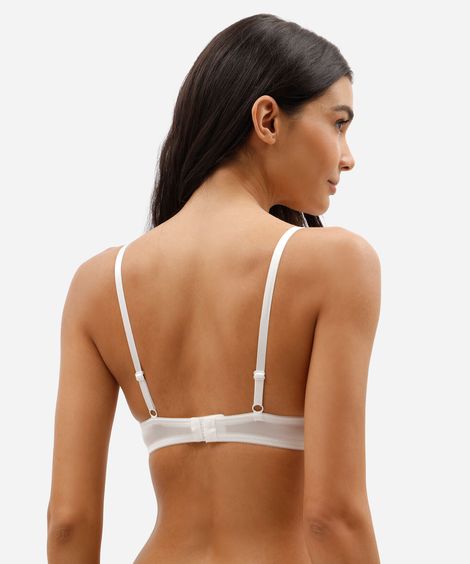 sutiã base feminino acetinado off white