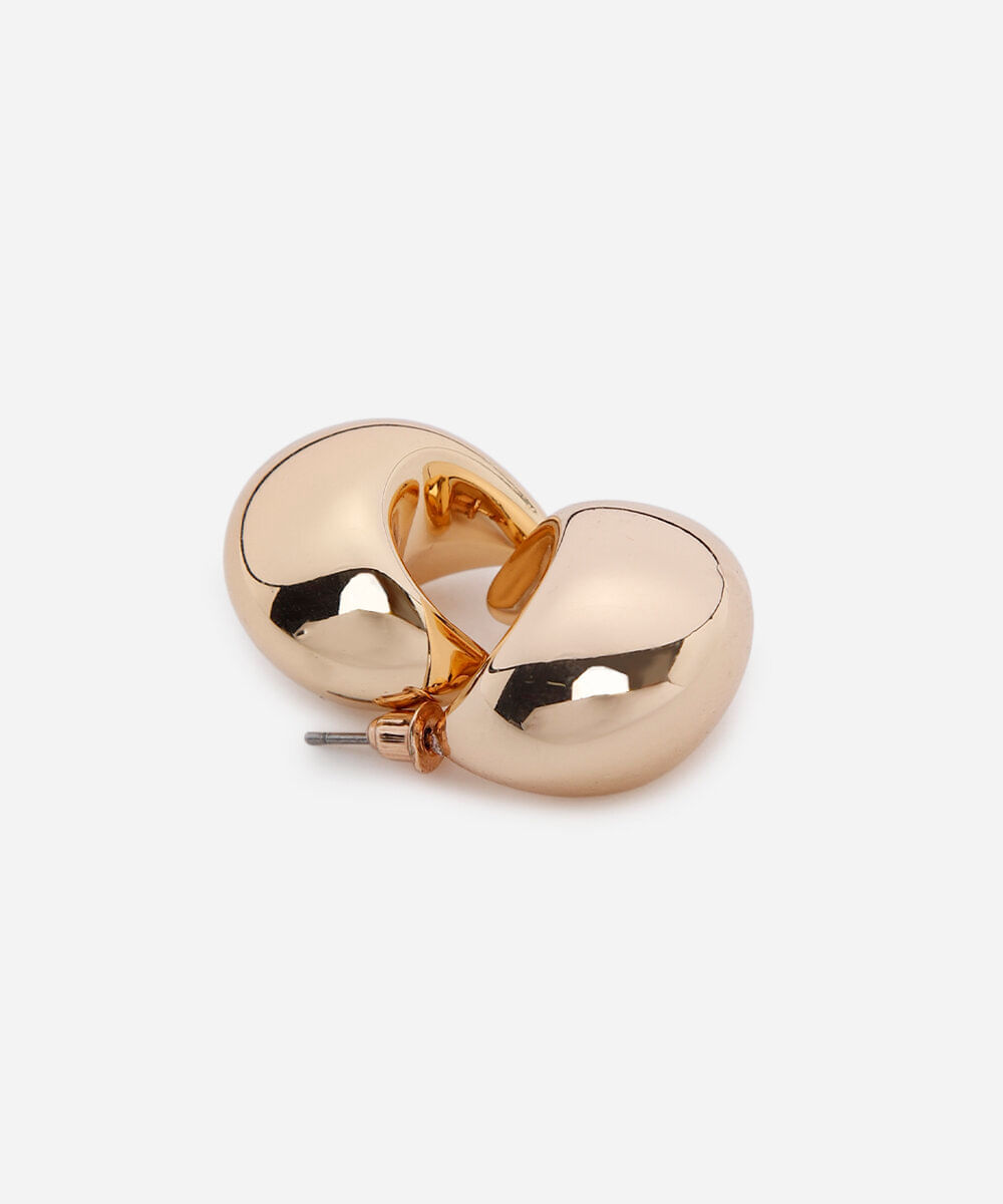 brinco argola dourado
