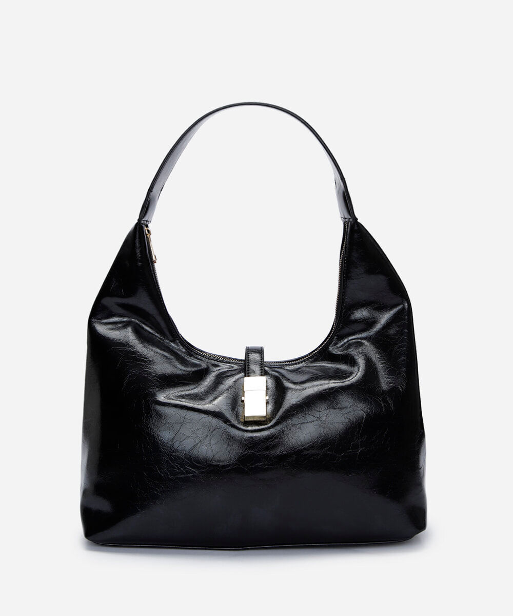 bolsa hobo mindset preta