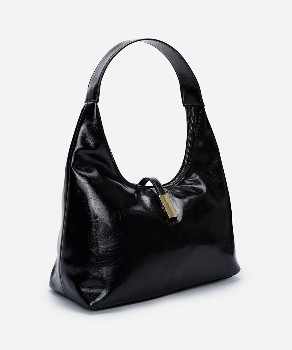 bolsa hobo mindset preta