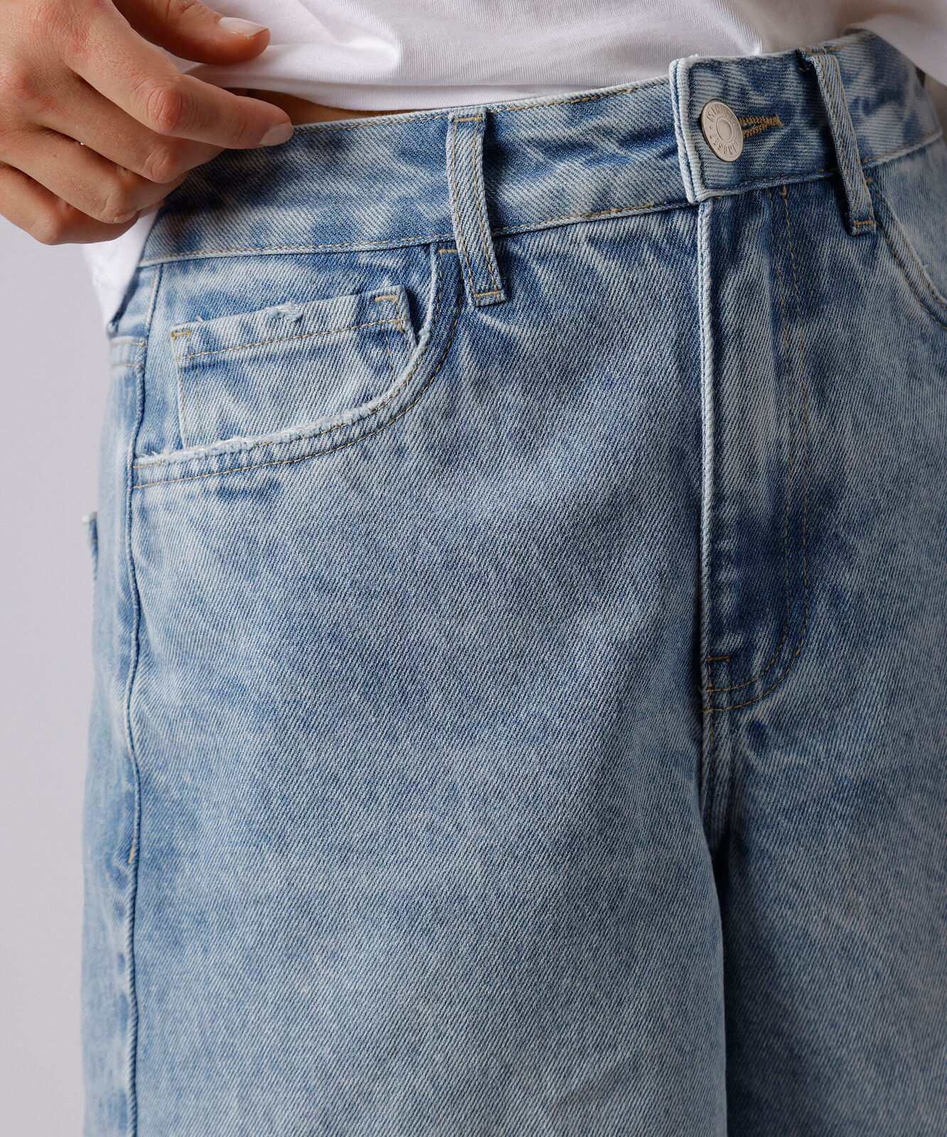 calça boyfriend feminina jeans lisboa mindset azul