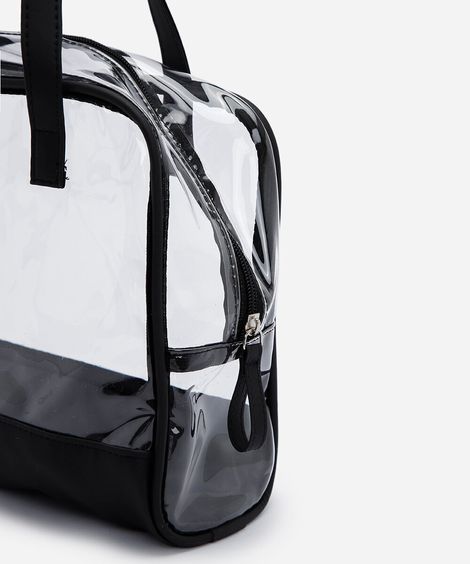 kit de 3 nécessaires preto