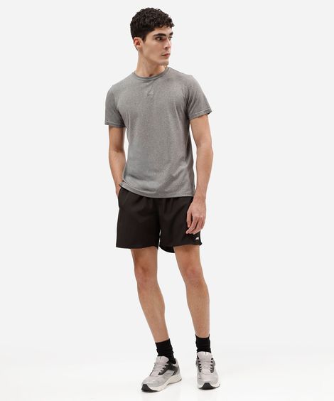 short esportivo masculino cós elástico preto