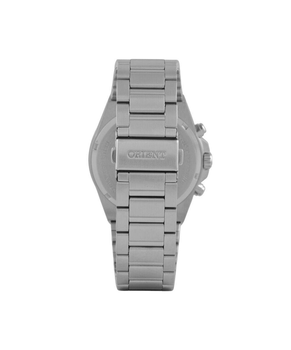 relógio masculino orient solartech cronógrafo mbssc299 s1sx prateado