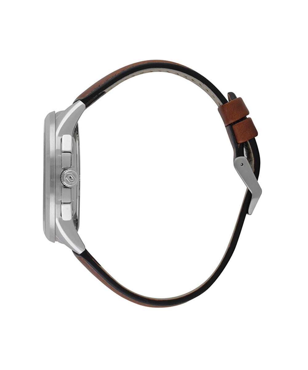 relógio masculino orient solartech cronógrafo mbscc064 d1mx prateado
