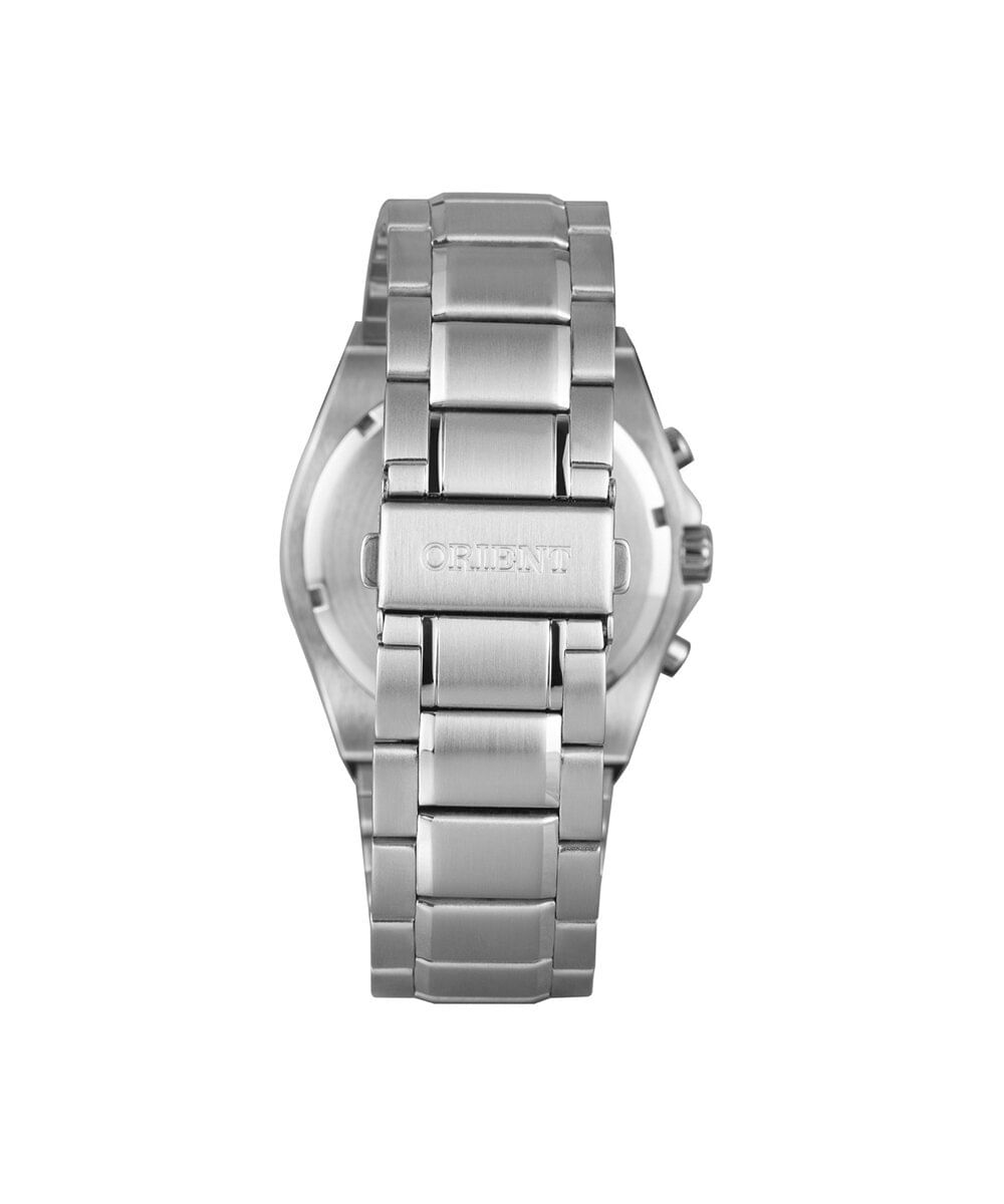 relógio masculino orient solartech cronógrafo mbssc281 d2sx prateado