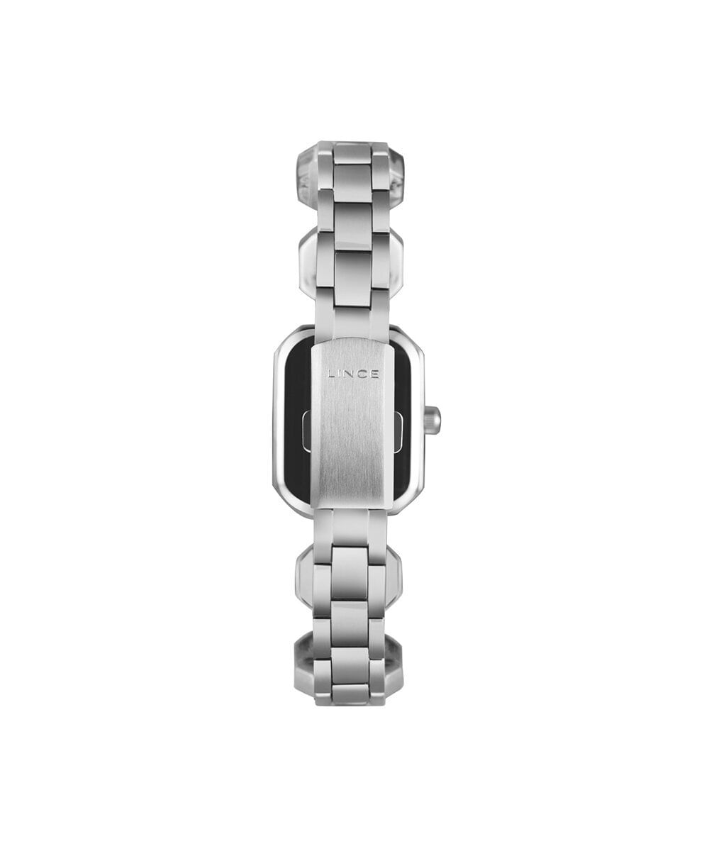 relógio feminino lince analógico lqm4871l23 u1su prateado