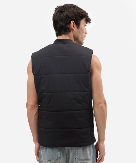 colete puffer masculino preto