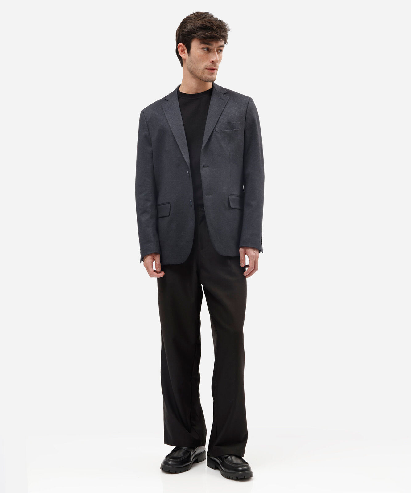 blazer de alfaiataria masculino azul