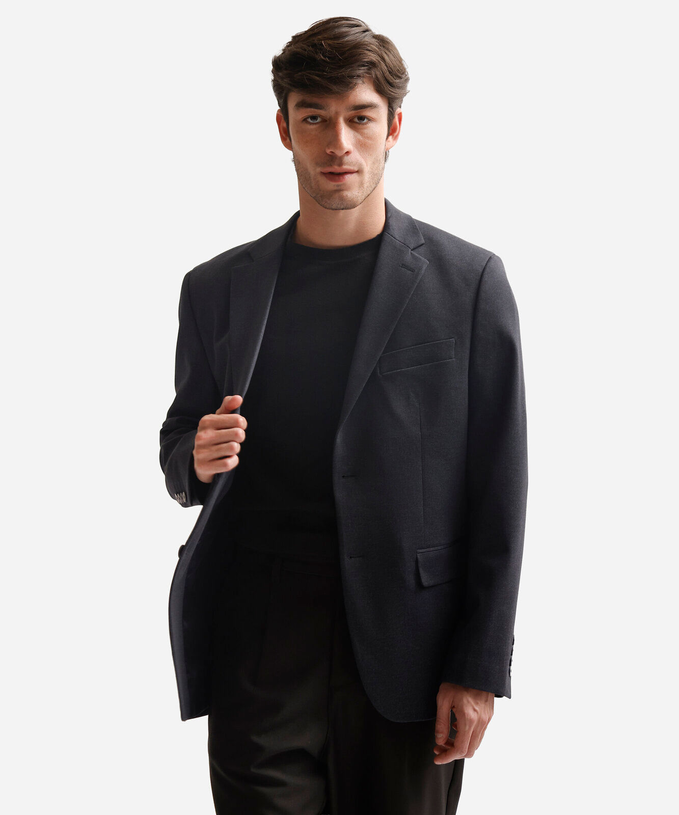 blazer de alfaiataria masculino azul