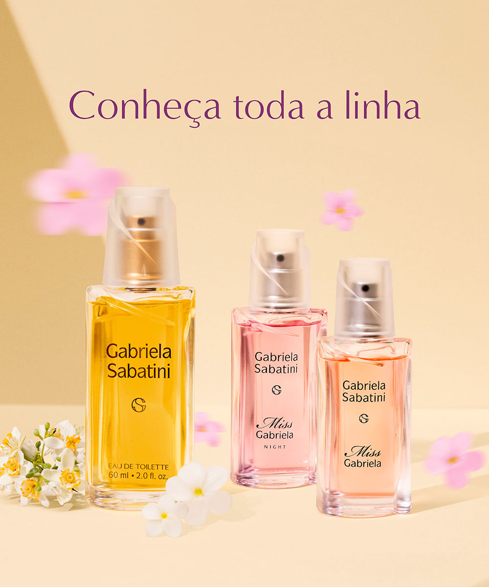 Perfume Feminino Gabriela Sabatini Miss Gabriela Eau de Toilette 30ml   ÚNICO