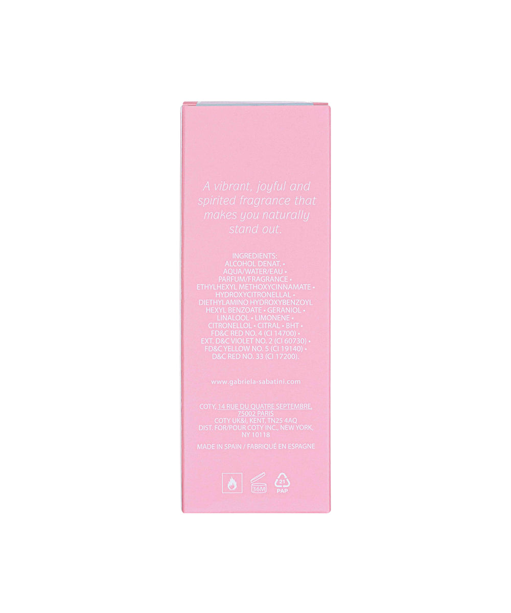 Perfume Feminino Gabriela Sabatini Miss Gabriela Eau de Toilette 30ml   ÚNICO