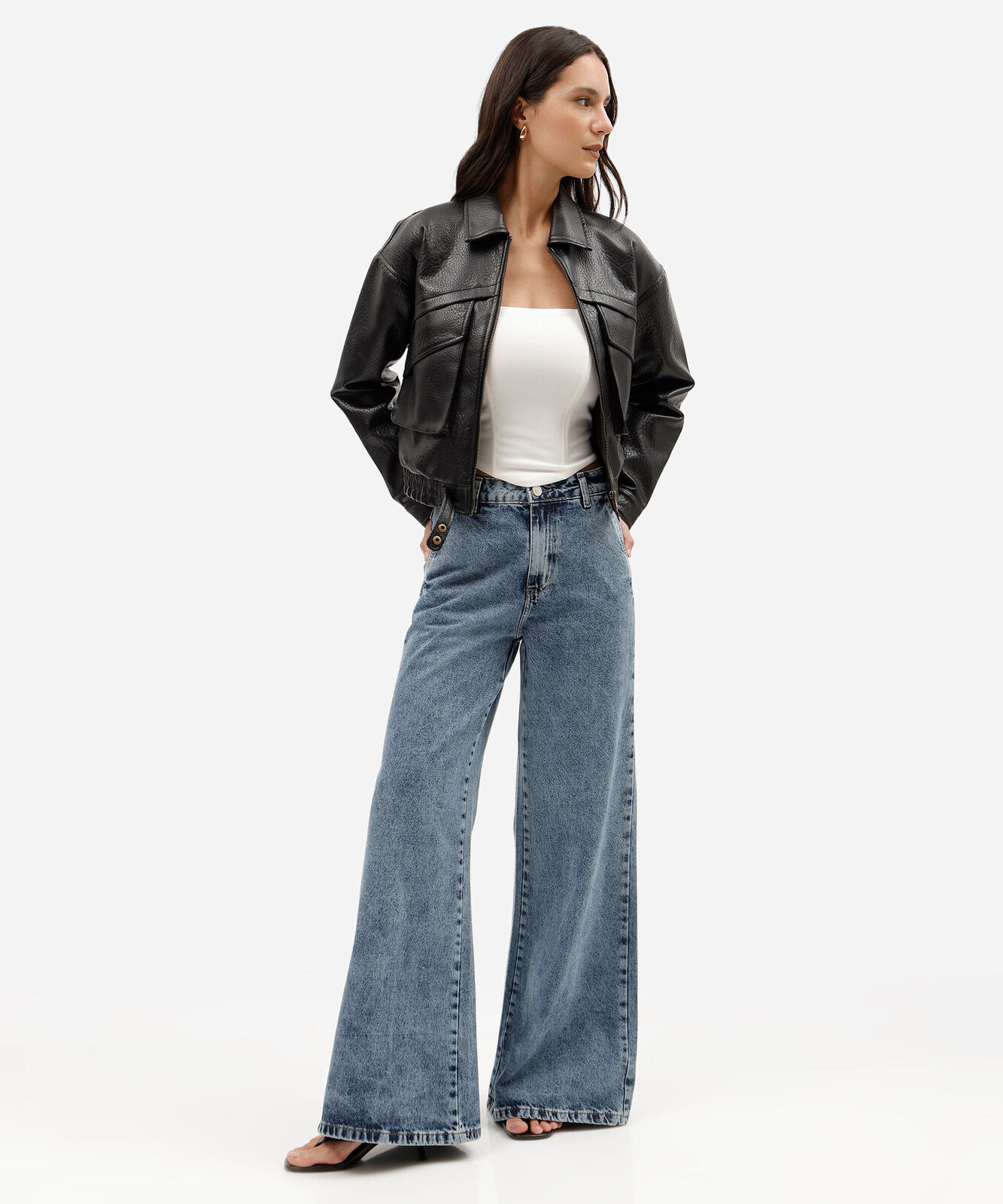 blusa corset sem alça feminina cropped off white
