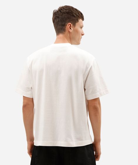 camiseta box fit masculina billie eilish off white