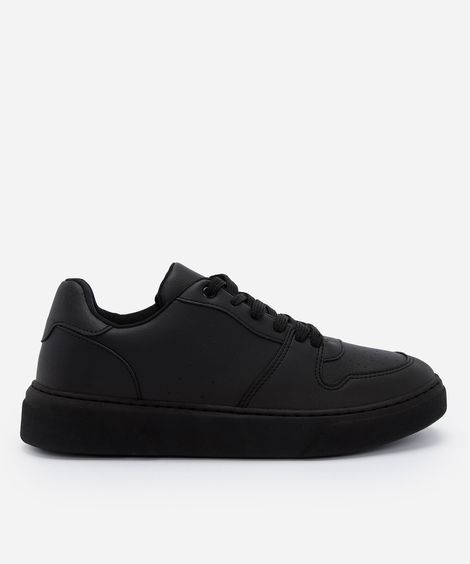 tênis casual cano baixo preto