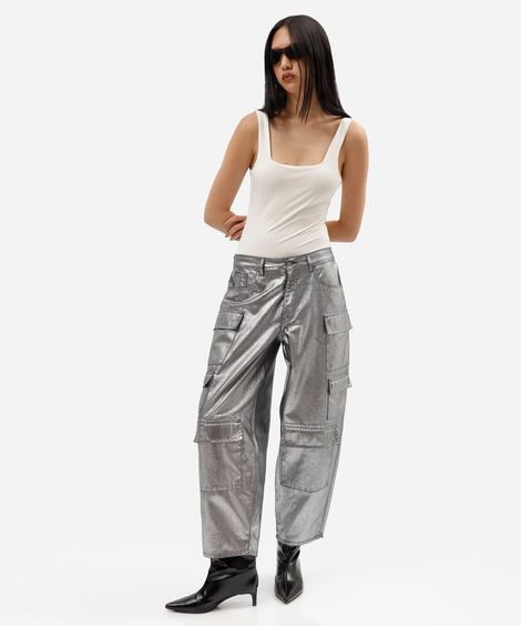 body cavado biquíni com recortes alça média off white