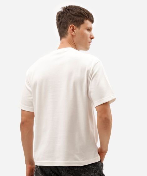 camiseta masculina com algodão manga curta olivia rodrigo off white
