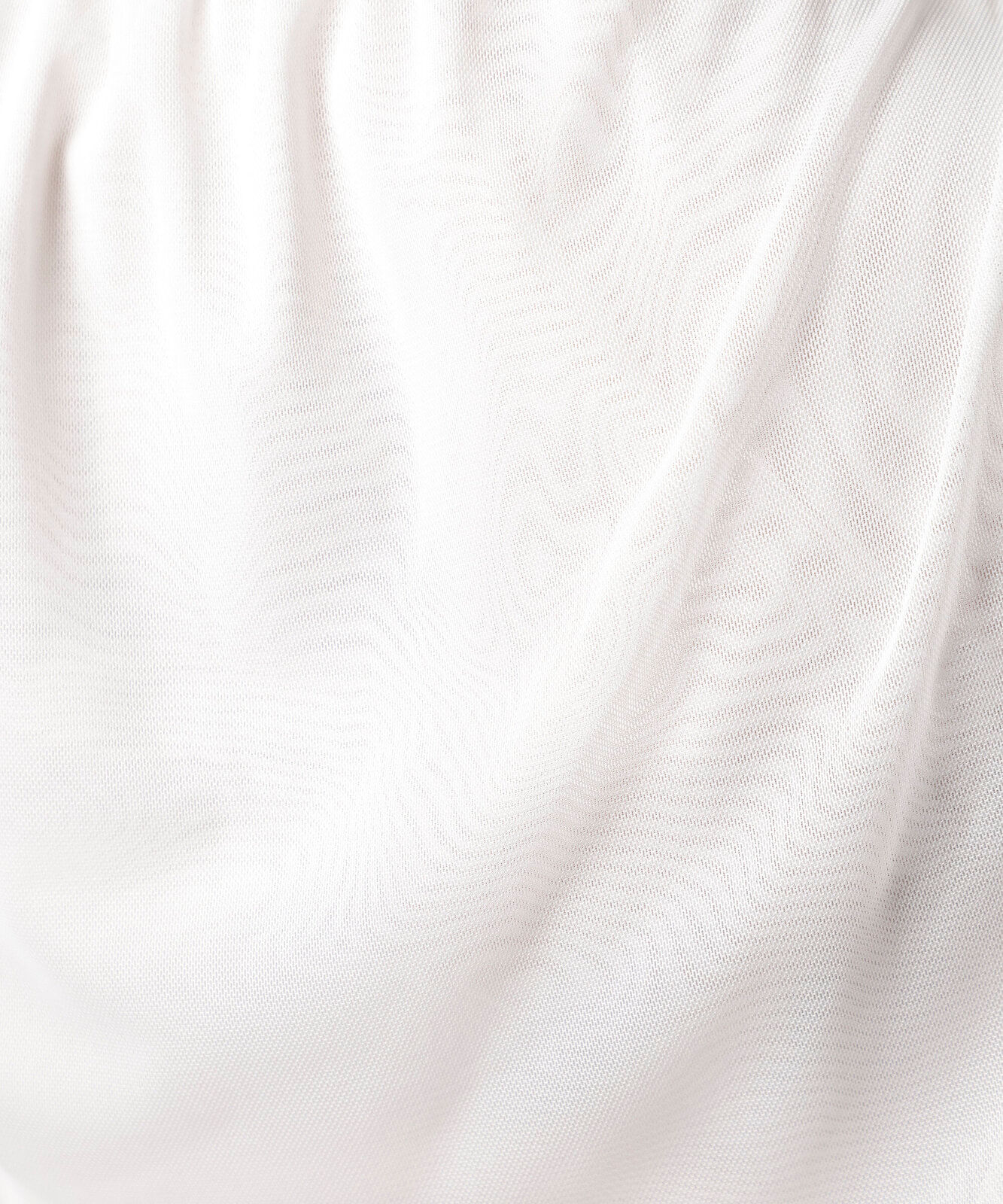 blusa feminina de tule franzida mindset off white