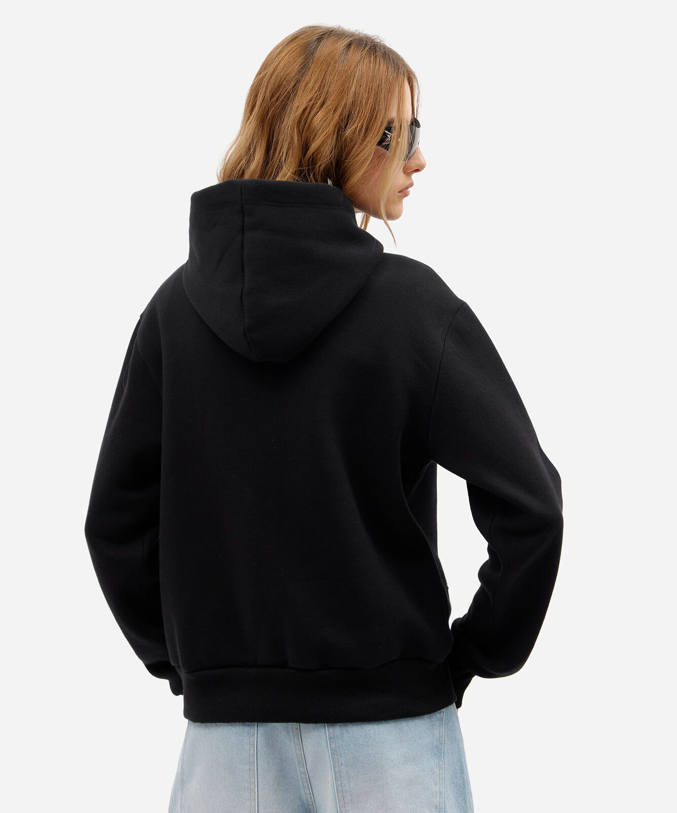 blusão feminino de moletom com capuz rock in rio preto