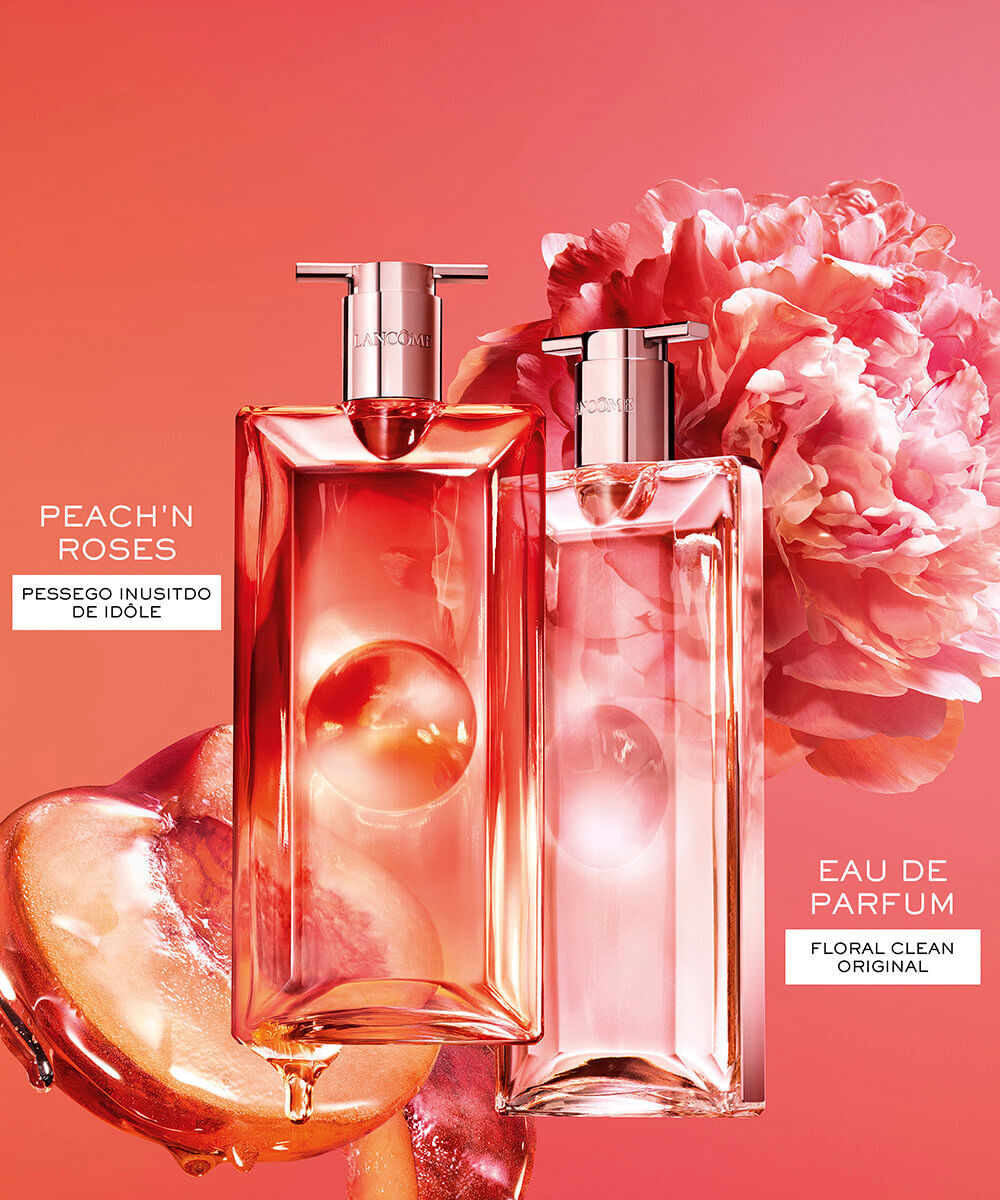 perfume feminino lancôme idôle peach n roses edp 50ml