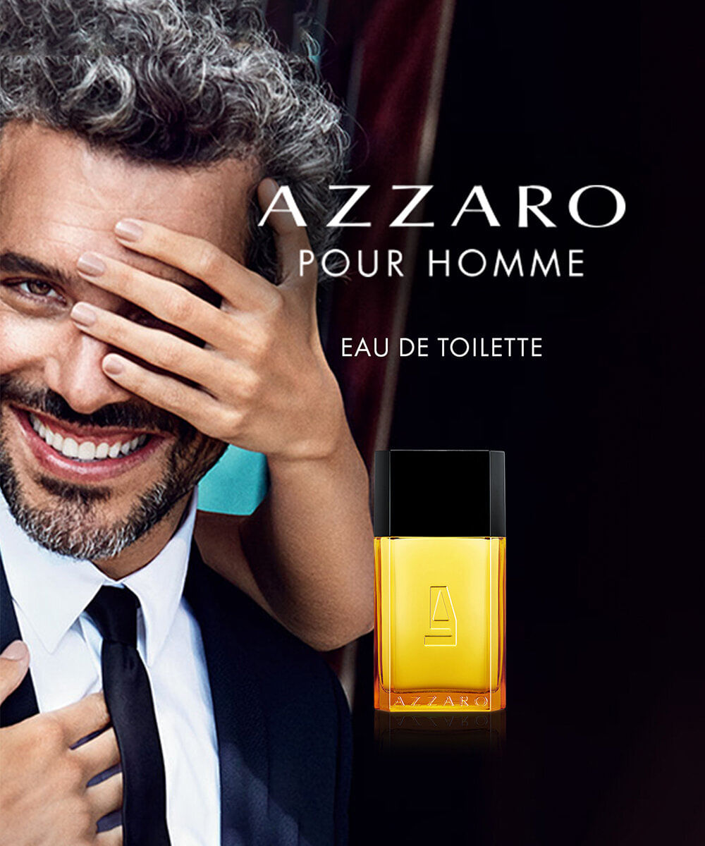 kit perfume masculino azzaro homme edt 100ml e shower gel 75ml