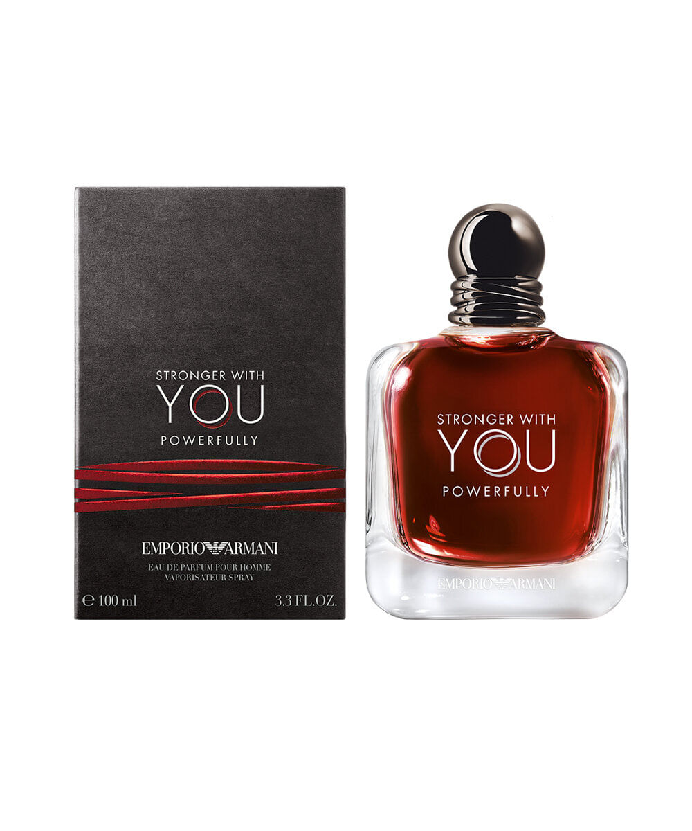perfume masculino armani stronger with you powerfully edp 100ml
