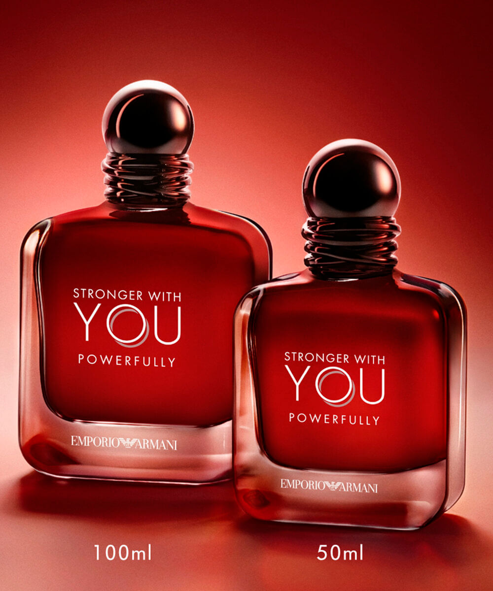 perfume masculino armani stronger with you powerfully edp 100ml