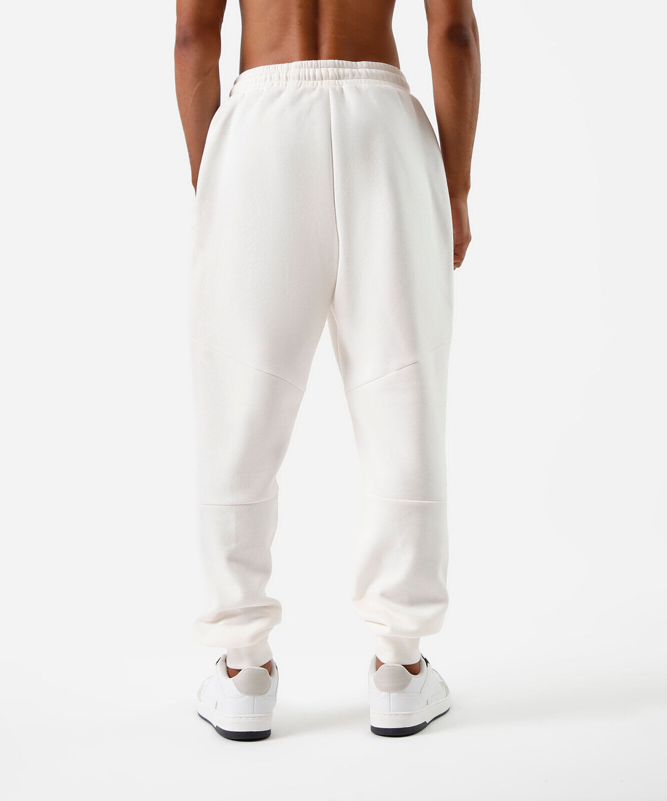 calça jogger masculina de moletom esportiva off white