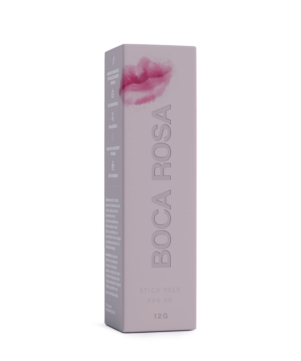 stick pele br31 multifuncional boca rosa
