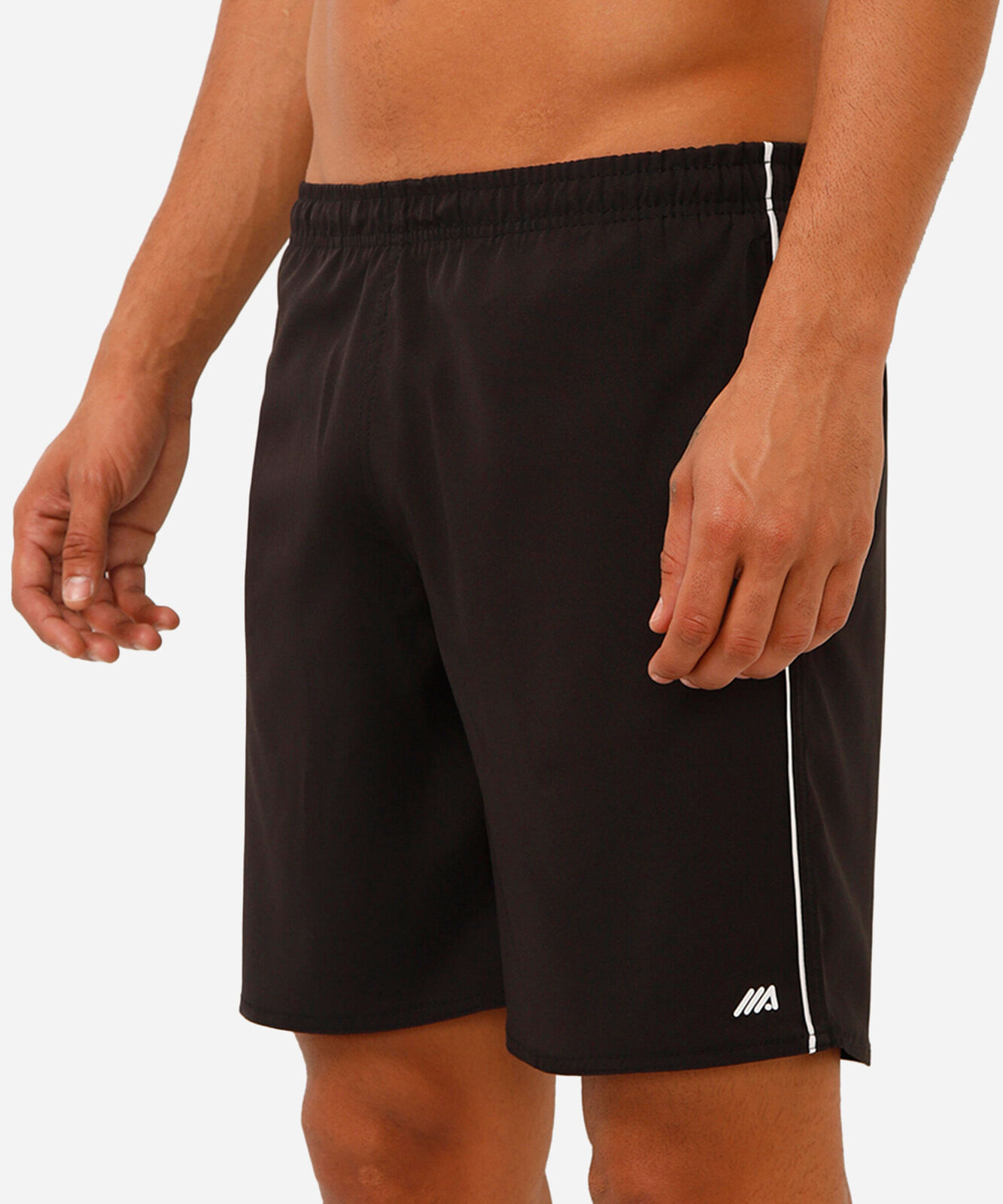 bermuda masculina com bolsos preta